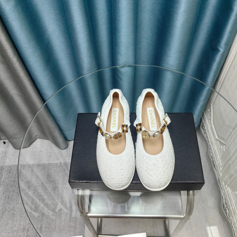 Ch*el flat shoes